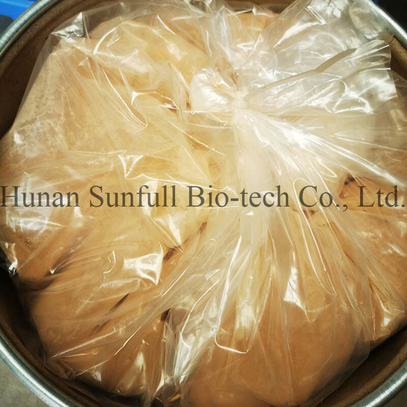 % 100 Doğal Berberin Hidroklorürü % 97% % 98 CAS numarası 633-65-8 olan Coptis chinensis Kökünden