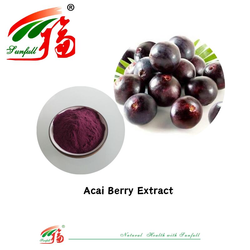 Hunan Sunfull Fabrika Tedarik Yüksek Kaliteli Doğal Antioksidanlar Antosiyaninler 1%-25% Yaban Mersini/Mürver/Acai Berry/Frenk Üzümü/Yabanmersini Özü