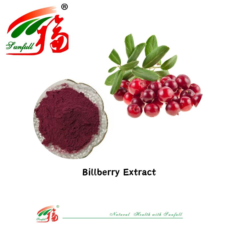Hunan Sunfull Fabrika Tedarik Yüksek Kaliteli Doğal Antioksidanlar Antosiyaninler 1%-25% Yaban Mersini/Mürver/Acai Berry/Frenk Üzümü/Yabanmersini Özü