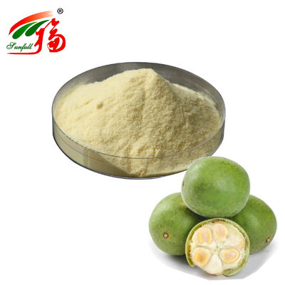 Fabrikadan doğrudan tedarik Doğal Tatlandırıcı Monk Meyve Ekstresi Mogroside V %20-%65